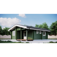 Camping cabin 2 en kit -  palmatin