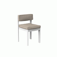 Chaise design in & out POSIDONIA  - blanc