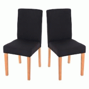 Décoshop26 - Lot de 2 chaises de salle à manger cuisine en tissu gris anthracite pieds en bois clair design moderne 04_0002082 - gris 3000016532691 Décoshop26 - Lot de 2 chaises de salle à manger cuisine en tissu gris anthracite pieds en bois clair design moderne 04_0002082 - gris 3000016532691
