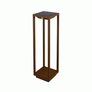Lanterne solaire domestique LED à piles 2,2 W, IP54 Corten Zafferano - marron 8052536910966 Lanterne solaire domestique LED à piles 2,2 W, IP54 Corten Zafferano - marron 8052536910966