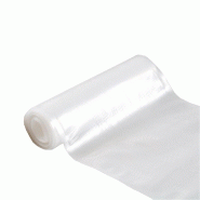 Rouleau en tube pour la mise sous vide transparent PA/PE 90µ 22x600cm - par 2