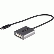 StarTech Adaptateur USB C vers DVI - Adaptateur Dongle