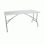 Table pliante EASY UP MULTI II 152 x 70 cm blanc hjh OFFICE - blanc multi-matériau 830053