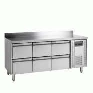 Table réfrigérée positive GN1/1 SS304 - 402 L | Tefcold - CK7360