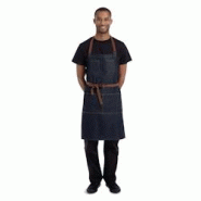 Tablier Bavette Memphis Chef Works Indigo - Chef Works - bleu 0698142347215 Tablier Bavette Memphis Chef Works Indigo - Chef Works - bleu 0698142347215