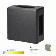 Applique Led 6W 130Lm 4000K Lumière Dia Square Ip65 12X12X5Cm 4 Projections Edm - 8425998321401 Applique Led 6W 130Lm 4000K Lumière Dia Square Ip65 12X12X5Cm 4 Projections Edm - 8425998321401