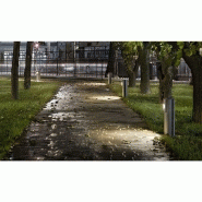 Borne lumineuse LED d'éclairage public - Aluminium - 26W - 0.50 à 0.80m - IP65 IK06_1