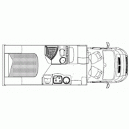 Camping-car bavaria - profilés confortables : profilé t72fq Camping-car bavaria - profilés confortables : profilé t72fq