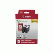 Cartouche D Encre Canon Pack Pg 585 Cl 586 Pvp Sec + Pap 50fxgp 501 10x15cm - 8714574683096 Cartouche D Encre Canon Pack Pg 585 Cl 586 Pvp Sec + Pap 50fxgp 501 10x15cm - 8714574683096