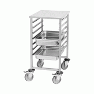 Chariot à glissières - Emga - inox EMG-921067
