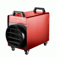 Chauffage électrique de chantier soufflant 15kW 400V portable MW Tools WEL15P Chauffage électrique de chantier soufflant 15kW 400V portable MW Tools WEL15P