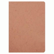 Clairefontaine Lot de 5 Cahier Age Bag A4, 96p./48 feuilles 90 g/m² piquées, couv. Coloris tabac, uni - 3329687330000