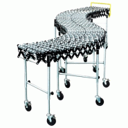 Convoyeur galets en acier 70 kg par ml EGAL6