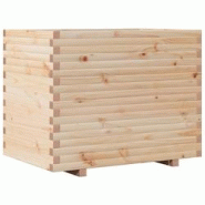 Helloshop26 - Jardinière bac lit surélevé plantes fleurs terrasse jardin 90 x 60 x 72,5 cm bois de pin massif marron 02_0038040 - 3000214032092 Helloshop26 - Jardinière bac lit surélevé plantes fleurs terrasse jardin 90 x 60 x 72,5 cm bois de pin massif marron 02_0038040 - 3000214032092