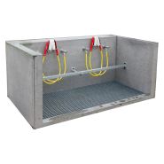 Installation de nettoyage de chaussures paroi circonférentielle_1