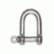 Manille droite standard - Vente et négoce de chaînes, câbles, cordages et accessoires de levage - Sylev