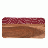 Planche Positive Bordeaux 35x17 cm - Rouge Rectangle Bois Amadeus 2x17 cm - rouge Bois massif 3520071948041 Planche Positive Bordeaux 35x17 cm - Rouge Rectangle Bois Amadeus 2x17 cm - rouge Bois massif 3520071948041