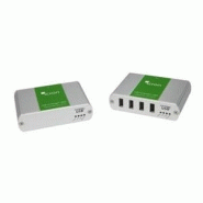 RANGER 2304 - EXTENDEUR USB 2.0 100M  SUR CAT5+ 4 PORTS