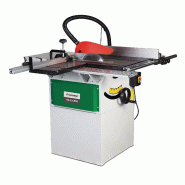 Scie circulaire sur table stationaire hauteur de coupe 80 mm 1,5 kW 400V y comprise lame de scie circulaire dia. 254 mm Holzstar TKS254PRO 400V