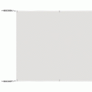 VidaXL Auvent vertical Blanc 60x1200 cm Tissu oxford Modèle Ombre Shield Prime - 148156