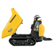 Dumper chenilles 200/300 L, capacité de charge utile 800kg - YANMAR C08 - disponible en location