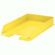 Esselte Lot de 10 Corbeille à courrier Europost Vivida A4+, coloris jaune - jaune 623925