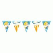 Folat Guirlande de fanions Oktoberfest chopes de bière - 61495