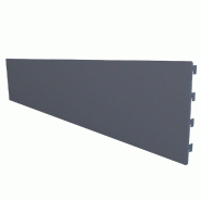 Fond plein pour gondole GP25 anthracite 133x20 cm