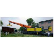 Multi tasker 1600 grue ferroviaire - kirow - 160 t