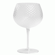 Zafferano Veneziano Mixology Verre Ballon Xl 66 Cl Set De 2 Pièces En Verre Sonore Supérieur Soufflé À La Bouche Pour Cocktails Gin Tonic Et Sprit