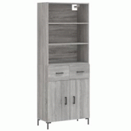 Helloshop26 - Buffet bahut commode armoire meuble de rangement organisateur cuisine salle de séjour salon haut sonoma 69,5 x 34 x 02_0035422 - 300021_0