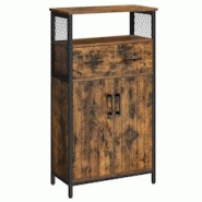 Helloshop26 - Meuble de rangement buffet 60 x 30 x 108 cm placard avec tiroir et étagère réglable meuble de salle de bain cadre en 12_0006442 - 300 Helloshop26 - Meuble de rangement buffet 60 x 30 x 108 cm placard avec tiroir et étagère réglable meuble de salle de bain cadre en 12_0006442 - 300