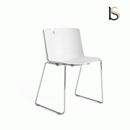 Lot de 2 chaises contemporaines Mork - Mobel Linea. - Blanc_0