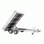 Remorque benne électrique - 2,76 X 1,50M, 2700 KG - SARIS K1 276 150 2700 2_0