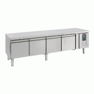 Soubassement réfrigérée 4 portes option tiroirs - P7450.0765
