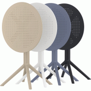 Table ronde pliante 600x740 mm - TBLPLRPPGR-ST01_0