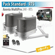 1216496 - motorisation portail somfy - axovia multipro - pack standard - rts