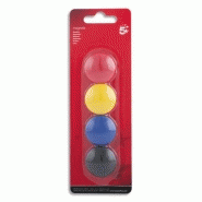 5 etoiles boite de 4 aimants 30 mm ronds assortis 5 etoiles boite de 4 aimants 30 mm ronds assortis