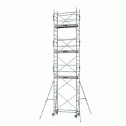 Échafaudage roulant en acier ALTITUDE AC 200 - Hauteur de travail : 8,80 m - DUARIB - Réf : 8120072 Échafaudage roulant en acier ALTITUDE AC 200 - Hauteur de travail : 8,80 m - DUARIB - Réf : 8120072