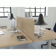 Panneau frontal mélaminé pour bureaux partagés Panneau frontal mélaminé pour bureaux partagés