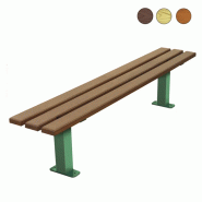 Banquette bois et acier RODEZ