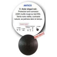 Clou podotactile en acier zingué noir - a sceller - tige standard (af)_1