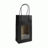 Gimex Sac Vitrine Noir P.Tors Kraft 180g - 14,5+7,5x25cm par 200 - noir en carton 3700481693148 Gimex Sac Vitrine Noir P.Tors Kraft 180g - 14,5+7,5x25cm par 200 - noir en carton 3700481693148