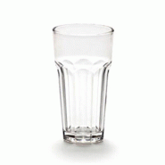 Gobelet réutilisable polycarbonate transparent 41,4cl Ø7,9x12,7cm - par 36