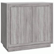 Helloshop26 - Buffet bahut commode armoire meuble de rangement organisateur cuisine salle de séjour salon sonoma 80 x 34 x 75 cm 02_0036536 - 3000212 Helloshop26 - Buffet bahut commode armoire meuble de rangement organisateur cuisine salle de séjour salon sonoma 80 x 34 x 75 cm 02_0036536 - 3000212