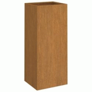 Helloshop26 - Jardinière bac lit surélevé plantes fleurs terrasse jardin 32 x 29 x 75 cm acier corten marron 02_0037504 - 3000213881554 Helloshop26 - Jardinière bac lit surélevé plantes fleurs terrasse jardin 32 x 29 x 75 cm acier corten marron 02_0037504 - 3000213881554