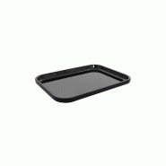 Schneider - Plateau et plateaux d’exposition, mélamine, noir, 280 x 210 x 22 mm - noir plastique 227130