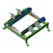 Têtes de marquage à chaud combiné 1f  machines pour palettes - platon - poids : 900 kg