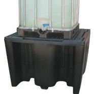 Bac de rétention en plastique 1100 L - Polyéthylène résistant aux produits chimiques - Référence BRPN 1C