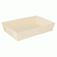 Barquette bois 19x13x4cm - par 100